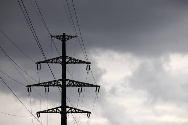 Electricity transmission lines, power supply concept